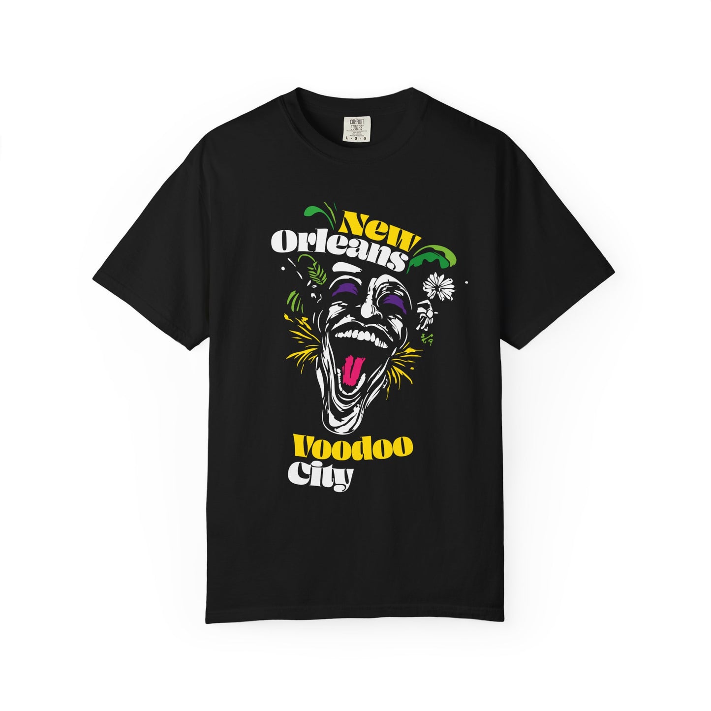Voodoo City T-Shirt, Unisex,Casual Graphic Tee,