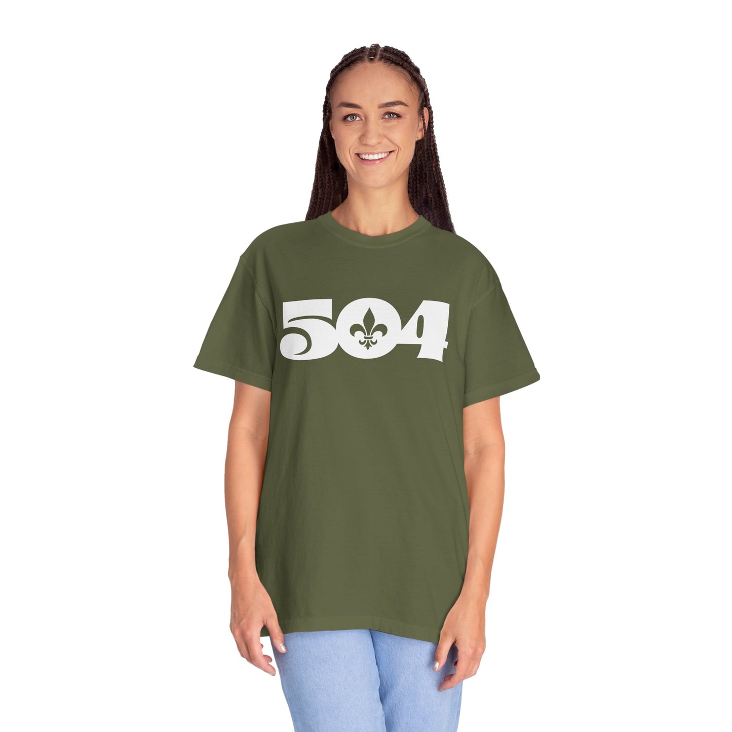 NOLA 504 Unisex T-Shirt - Vintage Style New Orleans Tee