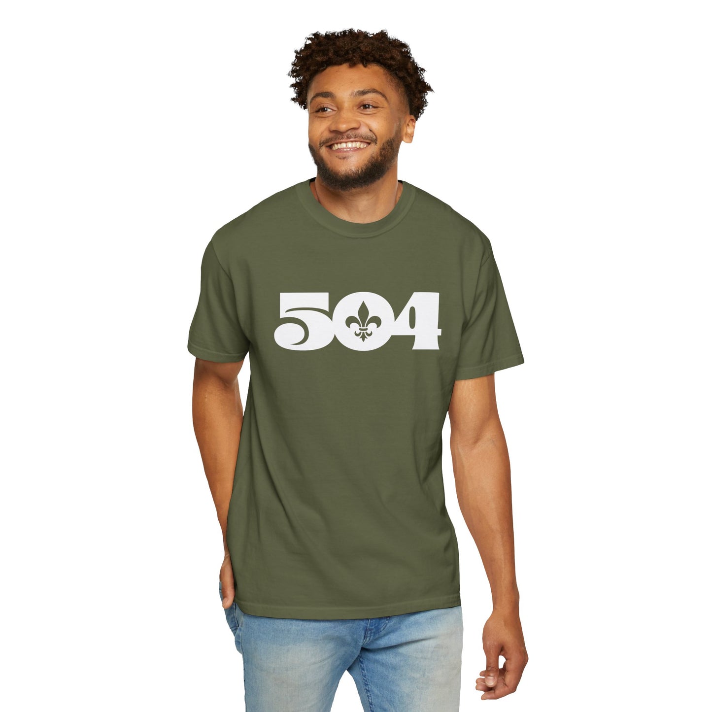 NOLA 504 Unisex T-Shirt - Vintage Style New Orleans Tee