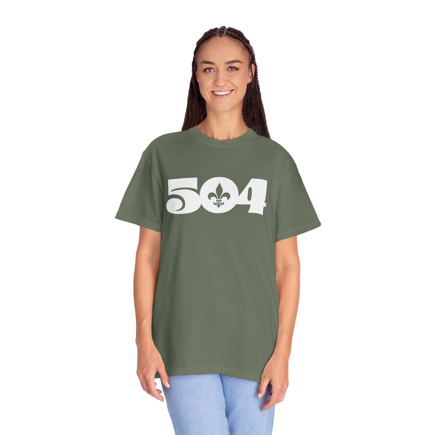 NOLA 504 Unisex T-Shirt - Vintage Style New Orleans Tee