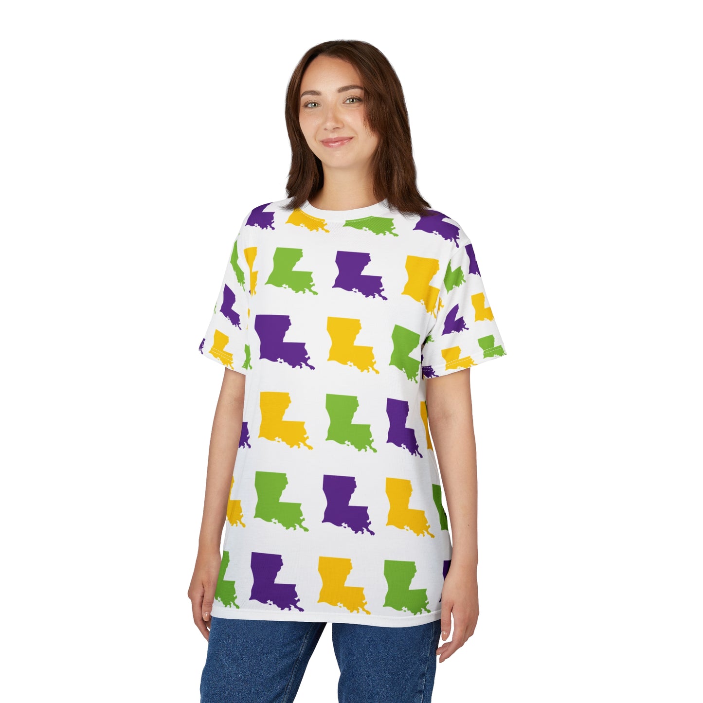 Lots of Louisianas 2 Unisex State Silhouette