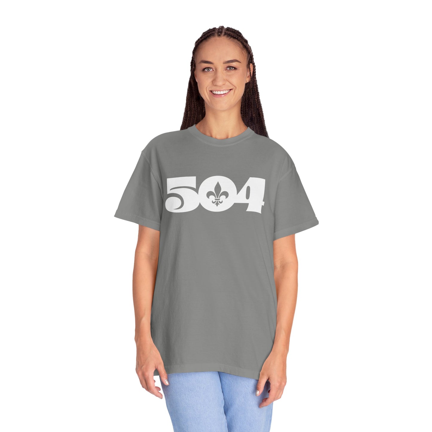NOLA 504 Unisex T-Shirt - Vintage Style New Orleans Tee