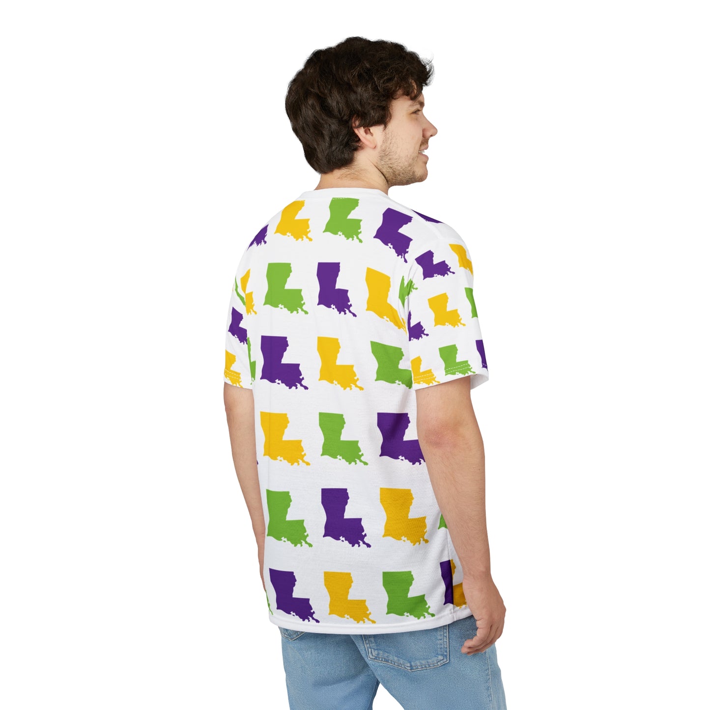 Lots of Louisianas 2 Unisex State Silhouette