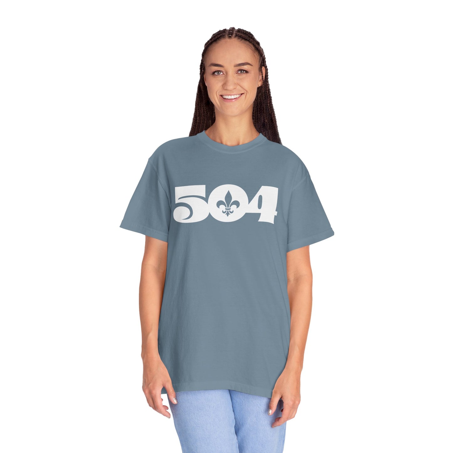 NOLA 504 Unisex T-Shirt - Vintage Style New Orleans Tee