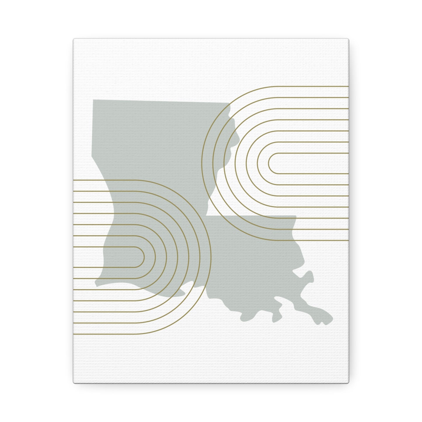 Louisiana Stretched Canvas
