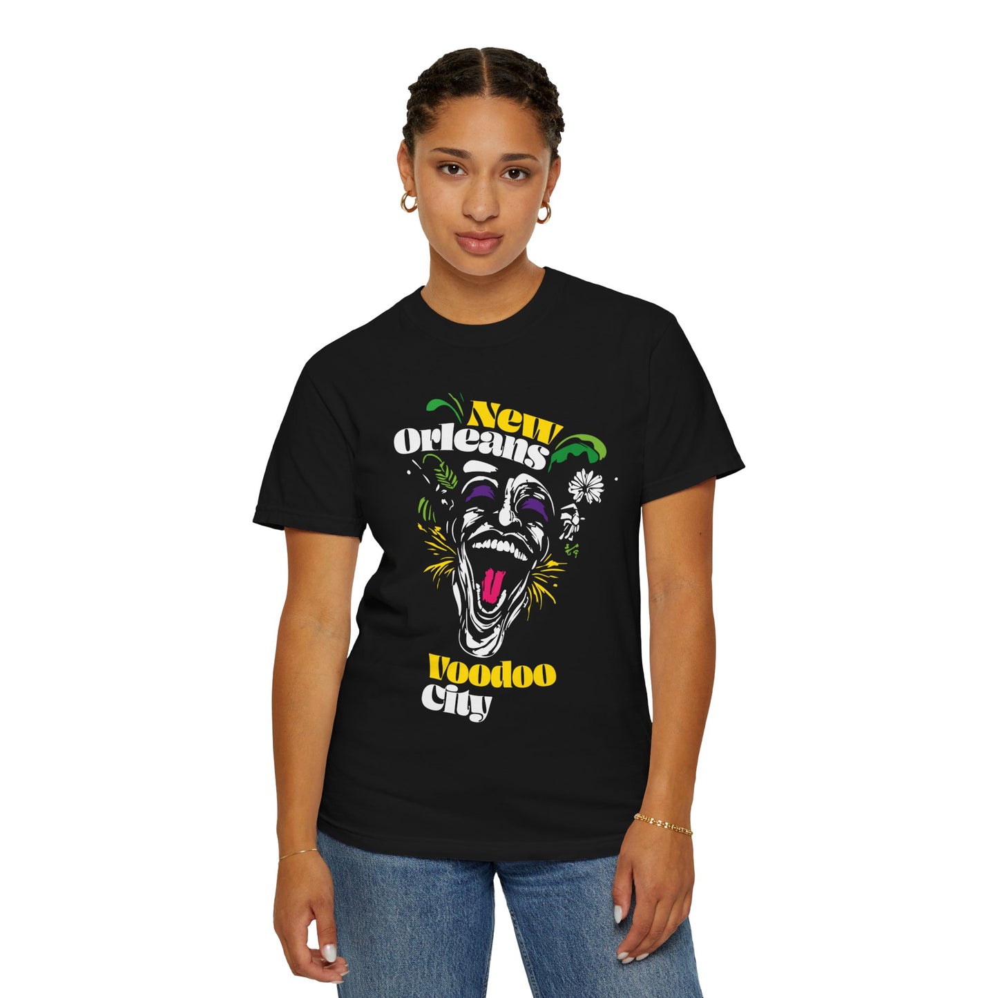 Voodoo City T-Shirt, Unisex,Casual Graphic Tee,