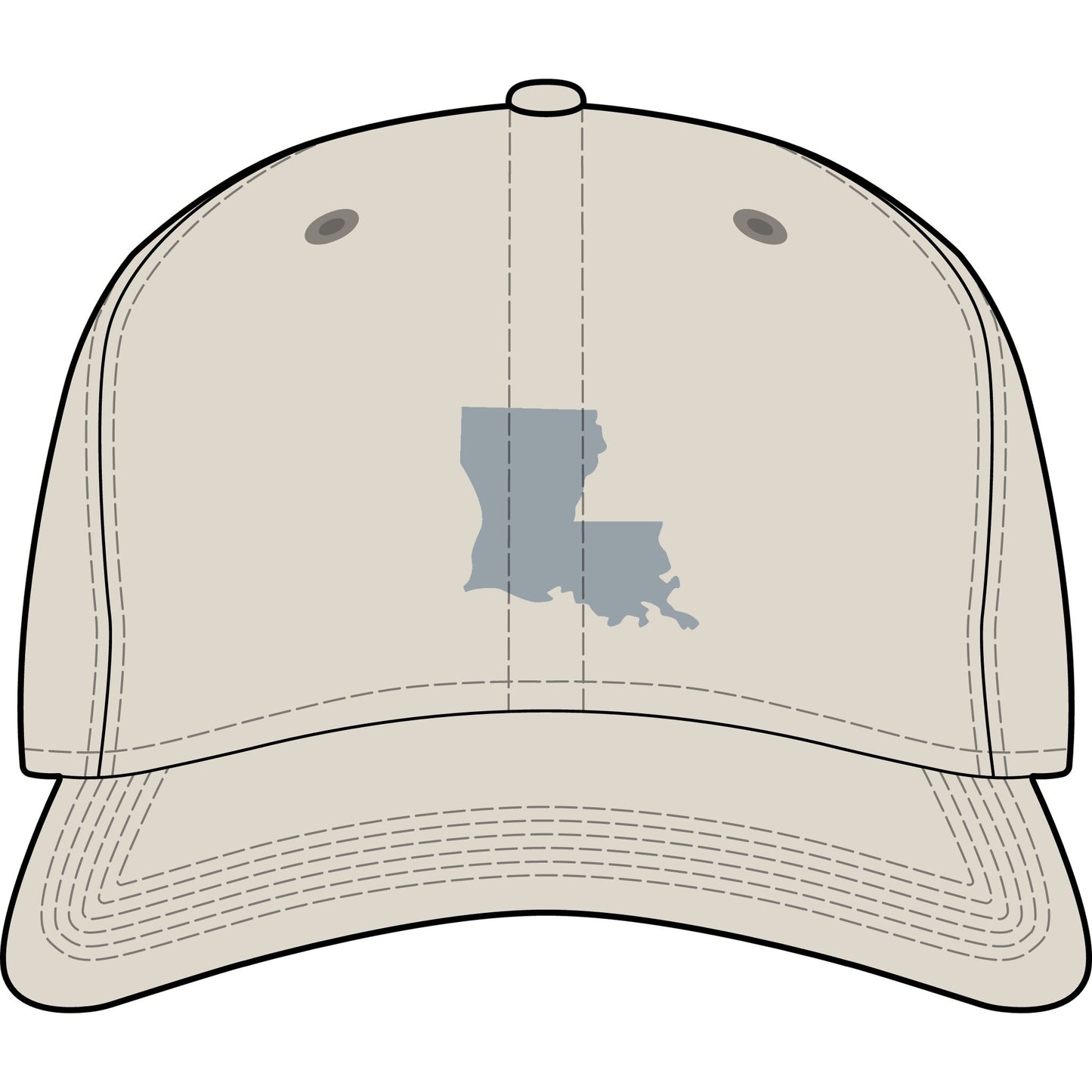 Louisiana Icon Color Cap