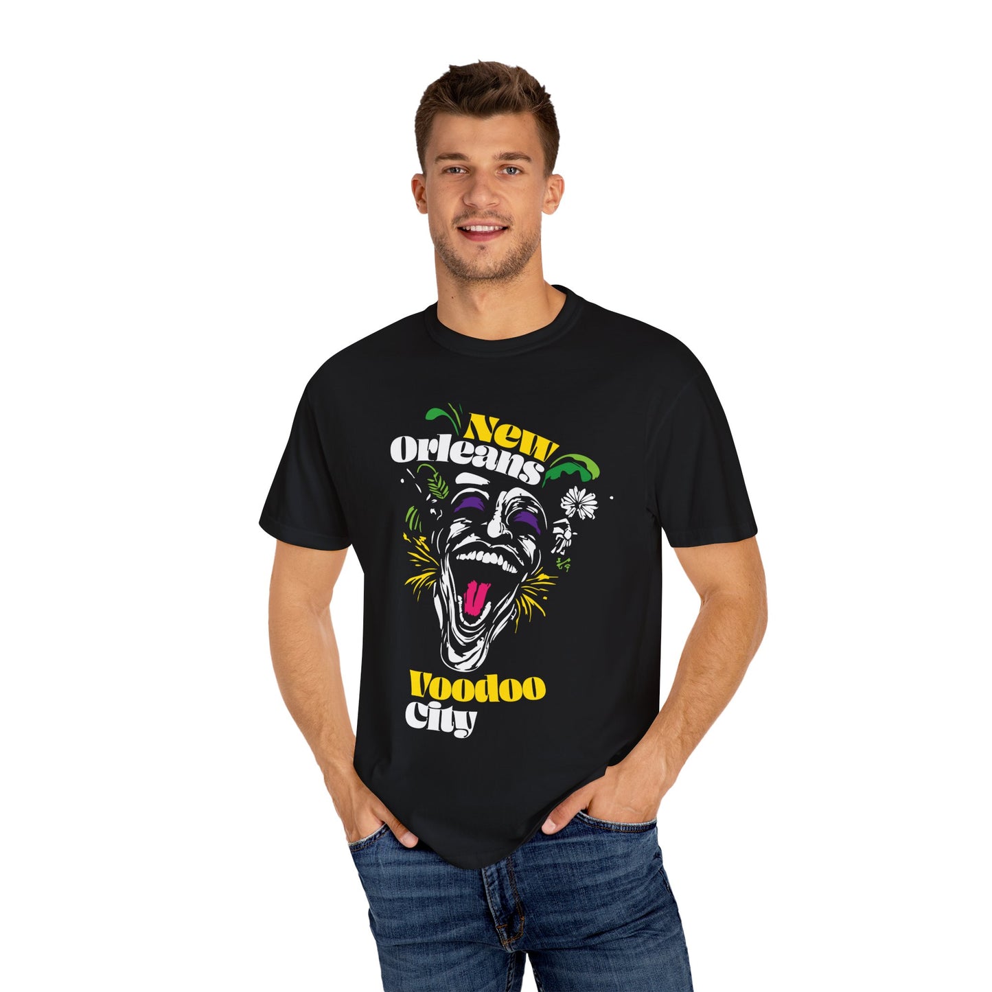 Voodoo City T-Shirt, Unisex,Casual Graphic Tee,